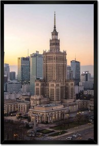 Poszterek keretben 40x60 Varsó Főváros Lengyel