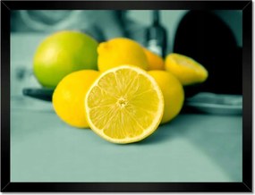 Poszterek keretben 40x30 Citrom a konyhában