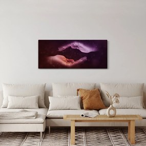 Kezek képe (120x50 cm)