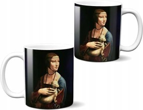 Leonardo da Vinci hegymászó hölgy bögre