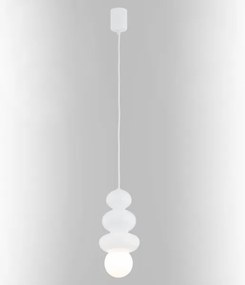 Argon 8785 - Fürdőszobai csillár zsinóron ORLANDO PLUS 1xG9/6W/230V IP44 fehér