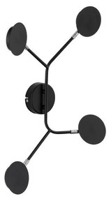 Wofi 446604109000 - LED fali lámpa BELIZE 4xLED/5W/230V 3000K fekete