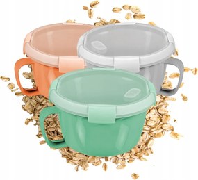 Levestartó étel zabkása uzsonnás doboz mikrohullámú sütőhöz légmentesen záródó Curver