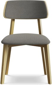 Szürke tömörfa étkezőszék Niu – Makamii