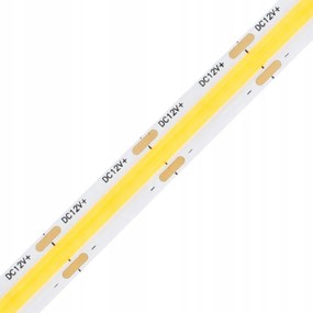 Led Szalag 12V 3000K 50W 1920LED Cob Cb IP33 8MM 5M