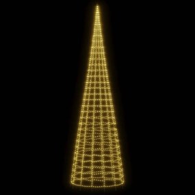 meleg fehér LED karácsonyfa zászlórúdra 3000 LED 800 cm