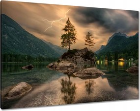 Vászonkép 100x70 Hegyi szépség Tájkép