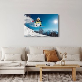 Kép - Snowboardos (90x60 cm)