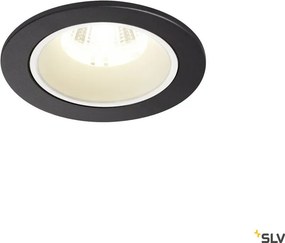 SLV 1003824 NUMINOS DL S Fürdőszobai Beépíthető Lámpa Fehér, Fekete LED IP44