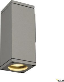 SLV 229524 THEO Modern Kültéri Fali Lámpa Átlátszó, Szürke GU10 IP44