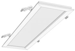 RED - Design Rendl - R12061 - LED Beépíthető lámpa STRUCTURAL LED/22W/230V