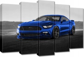 Vászonkép 70x50 Kék Ford Mustang