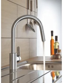 GROHE 31484001 - Mosogató csaptelep GET fényes króm
