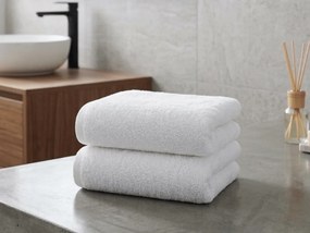 Törölköző MONEA 50x100 cm fehér, 100% pamut