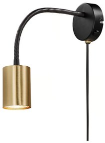 Nordlux - Fali lámpa EXPLORE 1xGU10/7W/230V sárgaréz