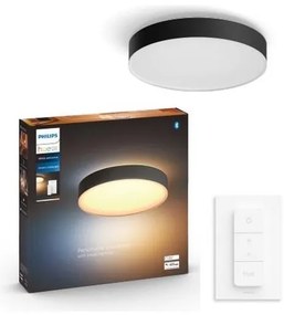Philips - dimmelhető LED mennyezeti lámpa Hue ENRAVE L LED/33,5W/230V fekete+ távirányító