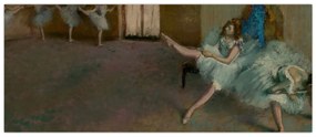 Kép - Edgar Degas, Before the Ballet, reprodukciók (120x50 cm)