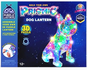 PRISMIC™ 3D Puzzle LED lámpa - Kutya (v)