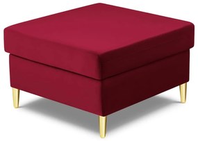Piros bársony lábtartó Kyoto – Cosmopolitan Design