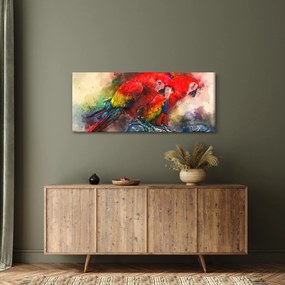 Vörös ara papagájok képe (120x50 cm)