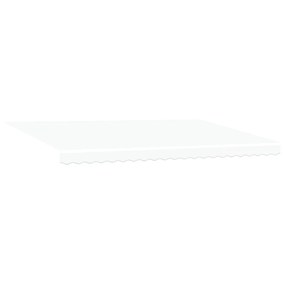 Automatikus Behúzható Napellenző Fehér 500x300 cm
