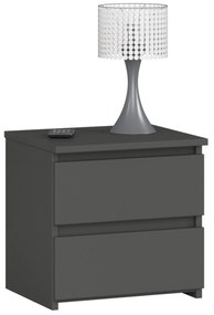 Éjjeliszekrény Cleania CL2 (szürke grafit). 1071065