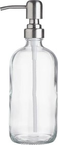 SOAP OPERA szappanadagoló, átlátszó-ezüst 500 ml
