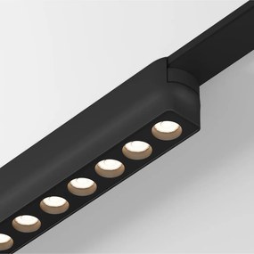 DK/EU-5305-BK Slim magnetic track light AIR GRILL, 12W, 3000K, black color — DK/EU-5305-BK