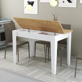 Étkező asztal Kiev 512 - White, Oak