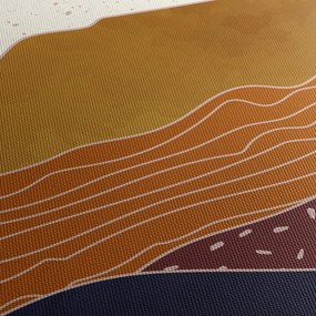 Kép - Spacefrog design hegy N⁰1 (órával) (90x30 cm)