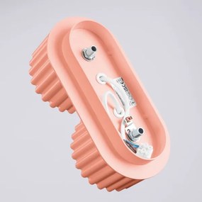 Sollux SL.1828 - AURA spotlámpa 2xGX53/10W/230V rózsaszín