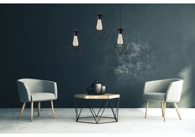 Csillár zsinóron KARO 1xE27/15W/230V