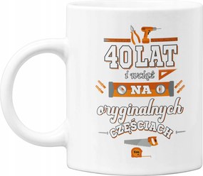 Bögre 40. Születésnapra Személyre Szabott Ajándék 40ÉV