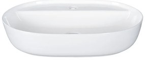 EROS ROCK 5 - PULTRA ültethető - Top Counter - porcelán mosdó - 60 x 40 cm