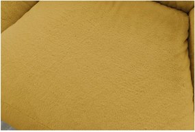 Sárga műszőrme babzsákfotel Lilibet – Bobochic Paris