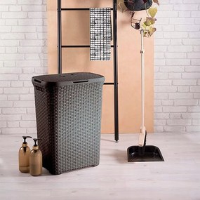 Hamper barna szennyeskosár, 40 l - Curver