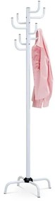 Fém állófogas fényes fehér színben, 182 cm magas 80609-A