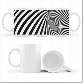 Nyomott mintás bögre a kanyarban