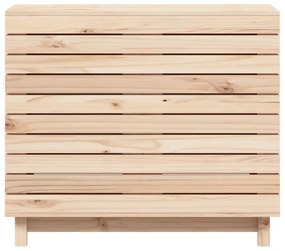 tömör fenyőfa szennyestartó láda 88,5 x 44 x 76 cm