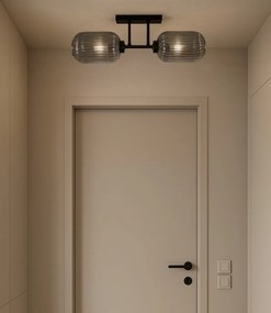 KAJA K-5753 SILVA Szürke Színű Mennyezeti Lámpa 1xE27 15W IP20