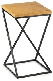 LOFT virágtartó állvány 40x24 cm fekete/barna