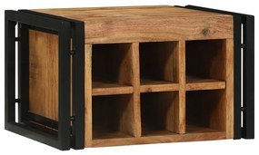 Bor állvány 46x35x27.5 cm Tömör Akácfa
