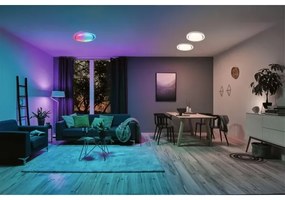 Paulmann 70547 - LED RGBW/38,5W Dimmelhető mennyezeti lámpa RAINBOW 230V + távirányító
