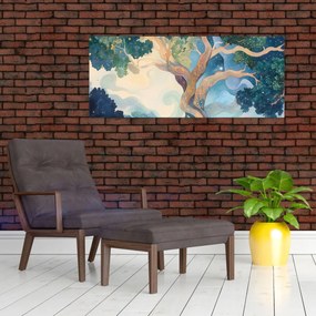 Kép – Kozmikus fa (120x50 cm)