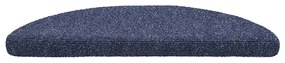 vidaXL 30 db kék öntapadó lépcsőszőnyeg 56 x 17 x 3 cm