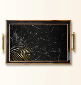 Üveg tálca, 38×24 cm – TPA9823