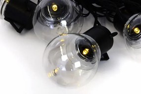 Napelemes lánc 10 db NEXOS LED 8 x 5 cm