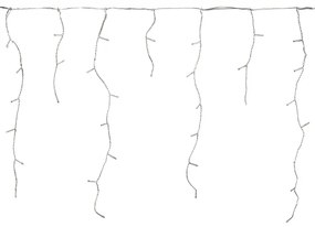 Nedis CLLC180C - LED karácsonyi függöny 180 LED, 7 funkció, 10,9 m, IP44, hideg