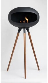 Bioetanol-kandalló TOKIO 45x100 cm 2 kW fekete