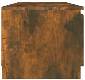 füstös tölgy színű szerelt fa TV-szekrény 140 x 40 x 35,5 cm